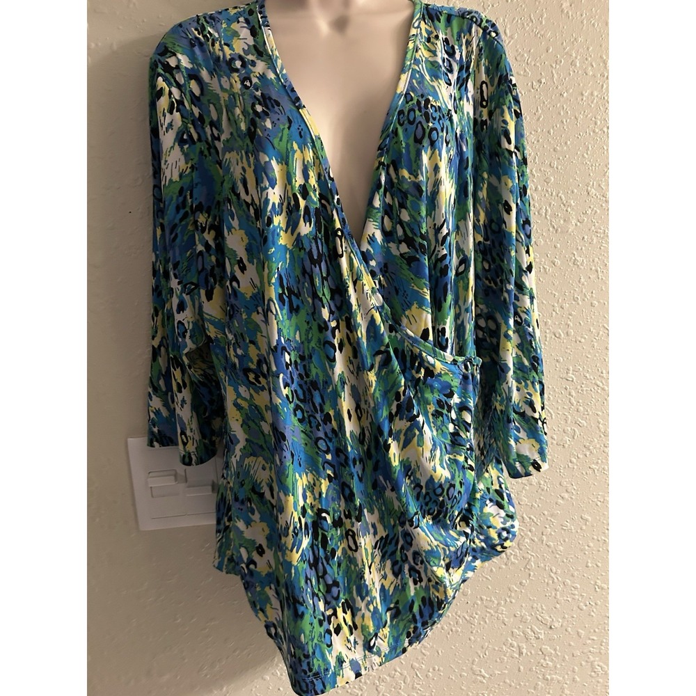3X Just My Size Multi Top #1253*12**
